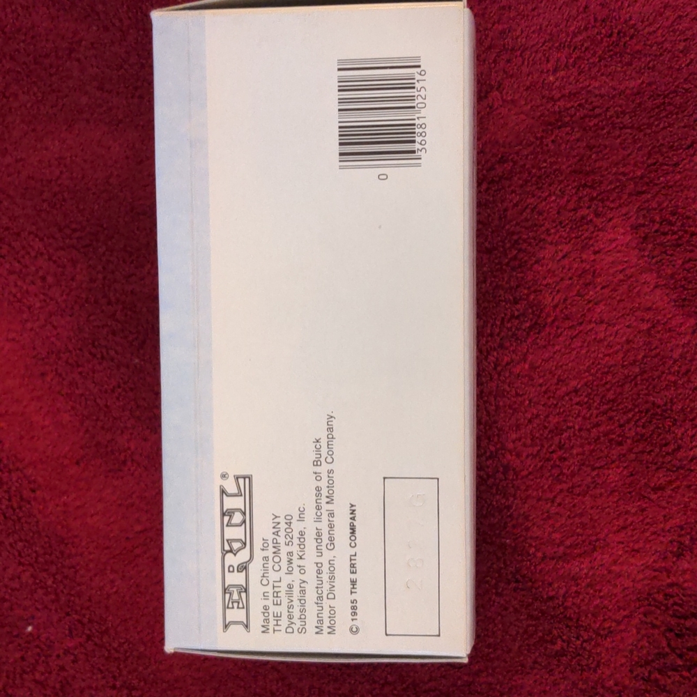 NWT Vintage ERTL 1912 Buick Vintage Vehicles 1/43 Scale Die-Cast. In Box … - Picture 9 of 9